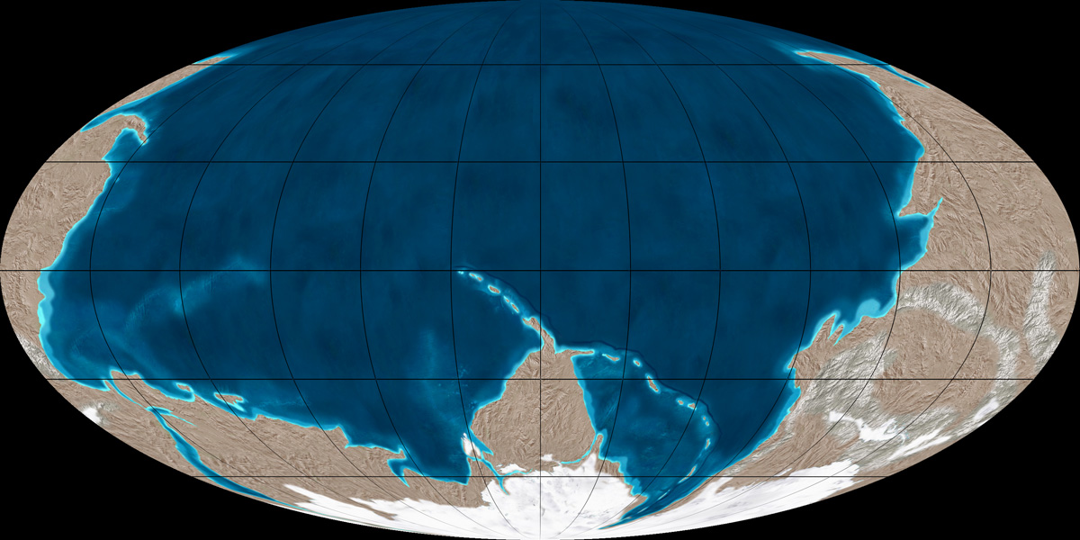 (a) Late Proterozoic – Pannotia (600)